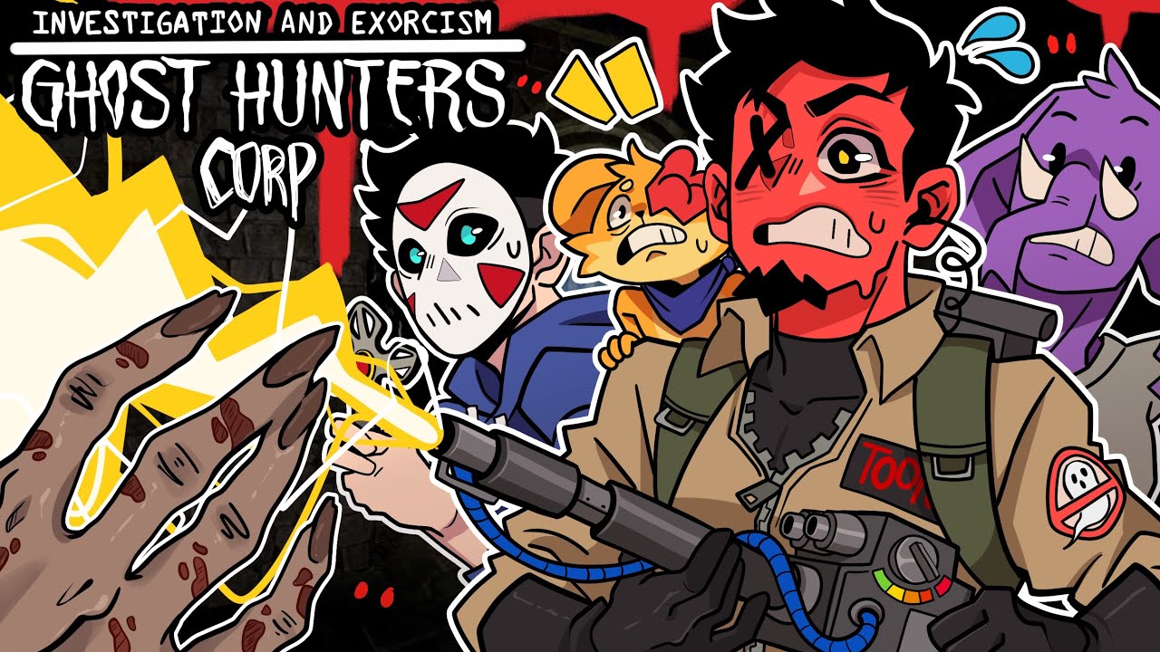 *NEW* HORROR GAME BUT WE CAN FIGHT BACK! | Ghost Hunter Corp