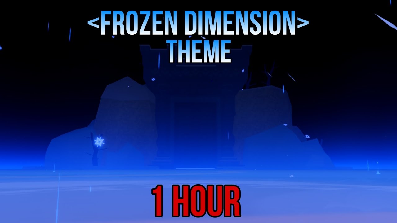 Frozen Dimension theme 1 Hour version | Roblox - Blox fruit