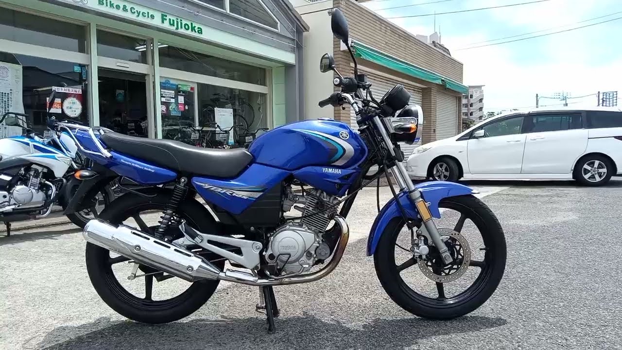 YAMAHA YBR125 blue　13835㎞
