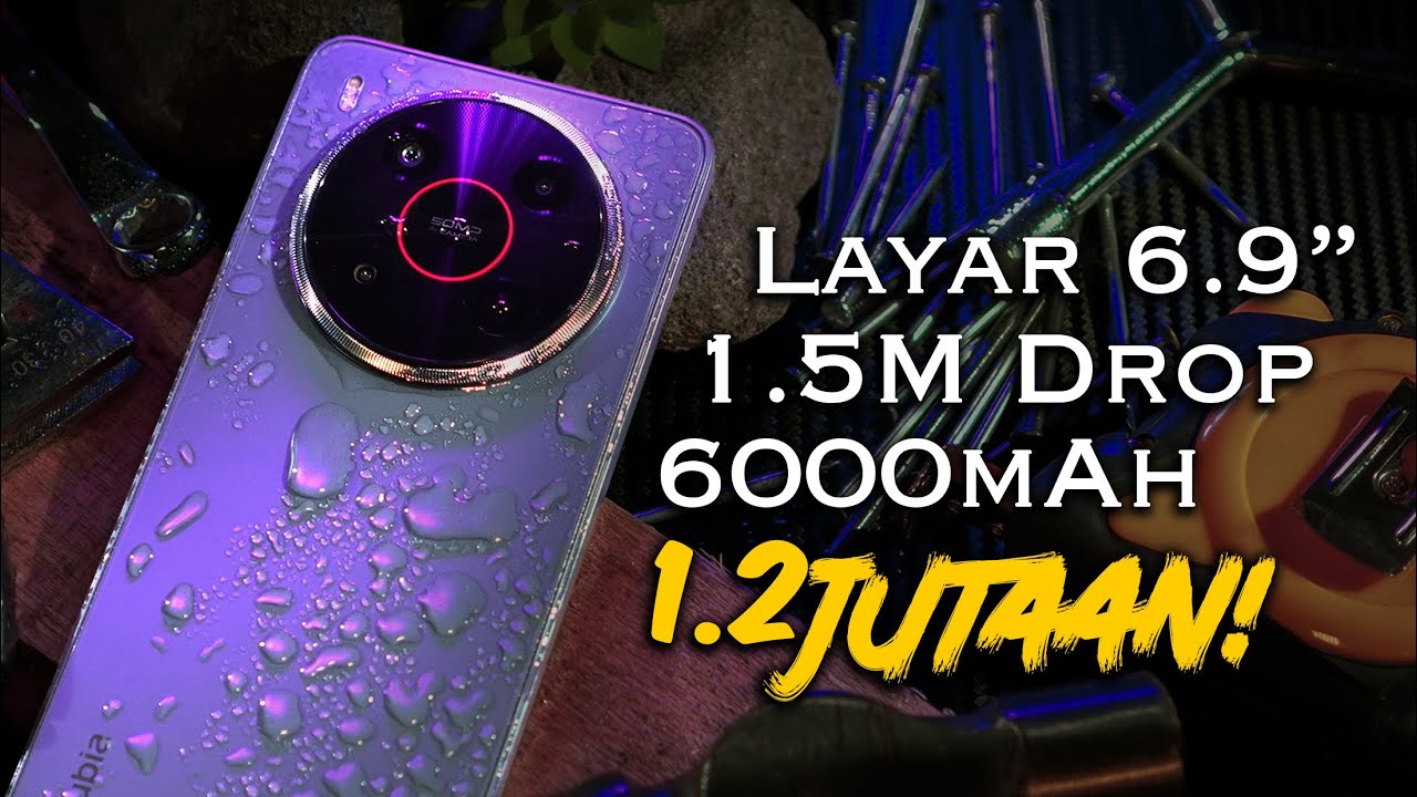 HP 1JUTAAN DURABILITY TERBAIK ! Nubia V70 Max