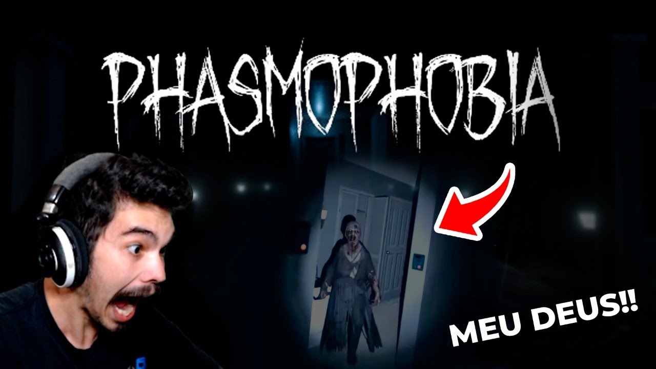 Phasmophobia - Nunca tomei tanto susto!