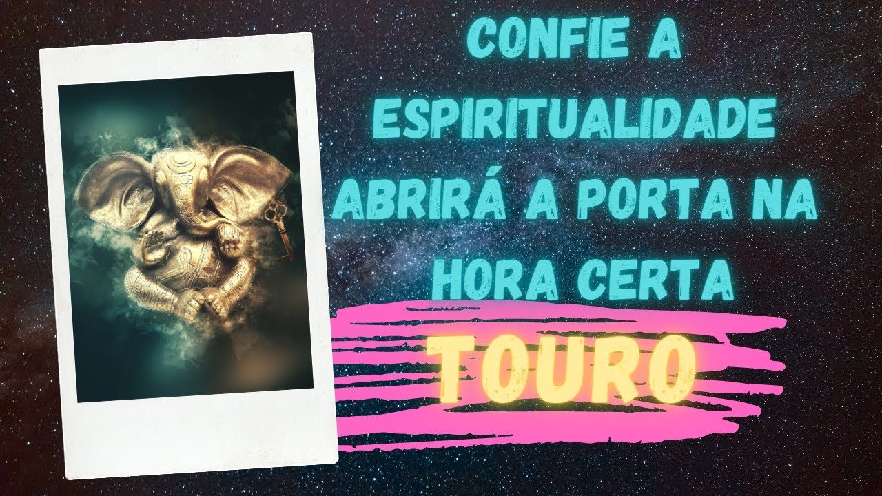 TOURO💫Recuperando o fôlego para seguir em frente🌟