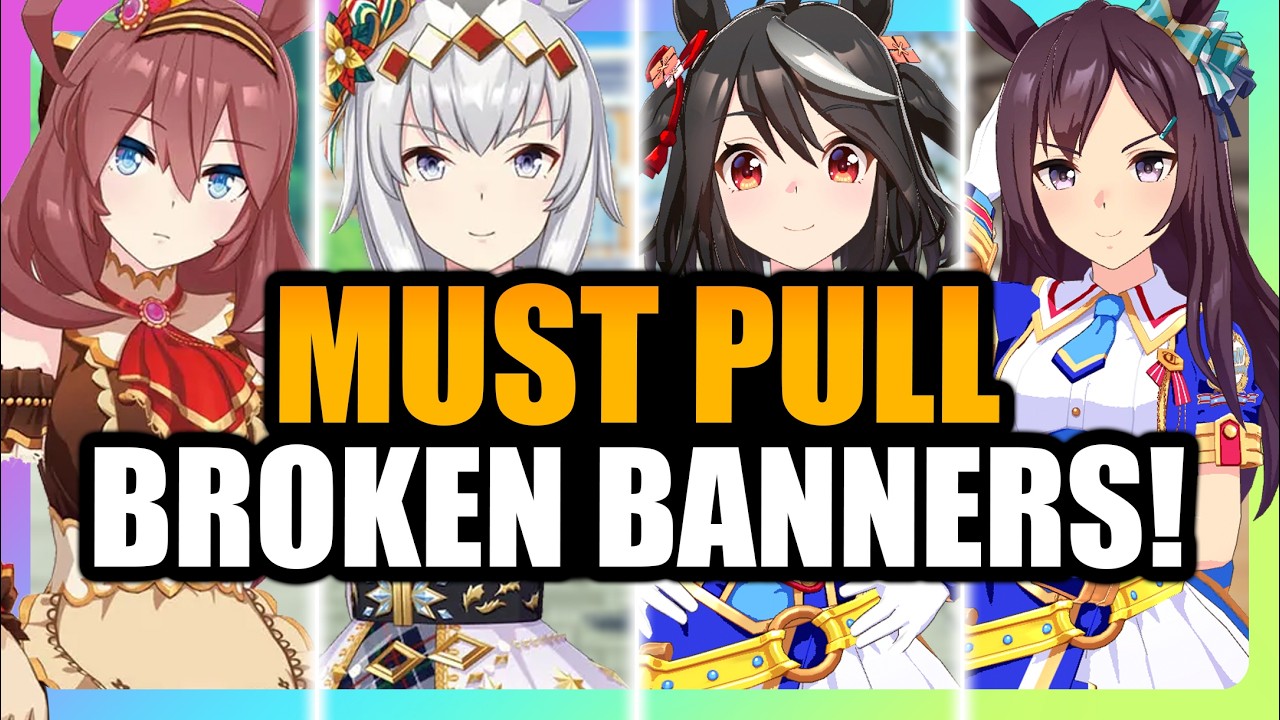 UMA MUSUME UPCOMING BANNERS ROADMAP (MUST PULL!) | Umamusume, Oguri Cap, Kitasan Black, Pretty Derby