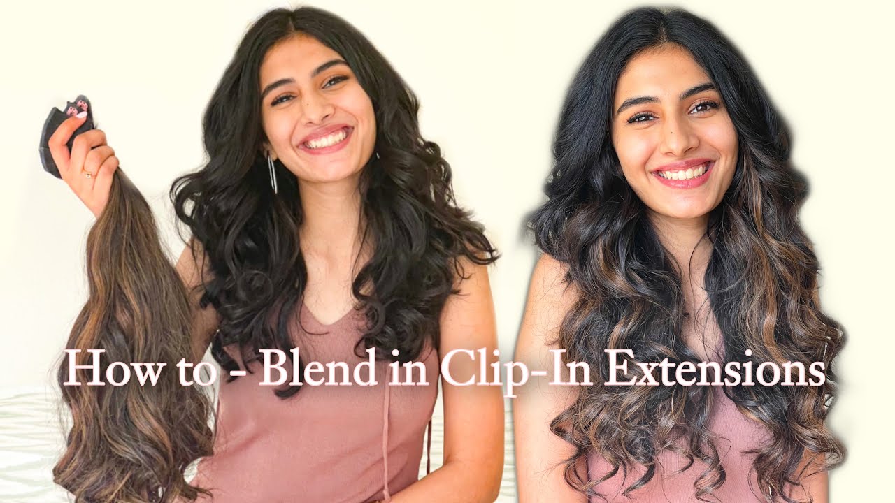 How To - Blend In 7 Set Clip-in Hair Extensions | Hair Extensions For Beginners | 1 Hair Stop