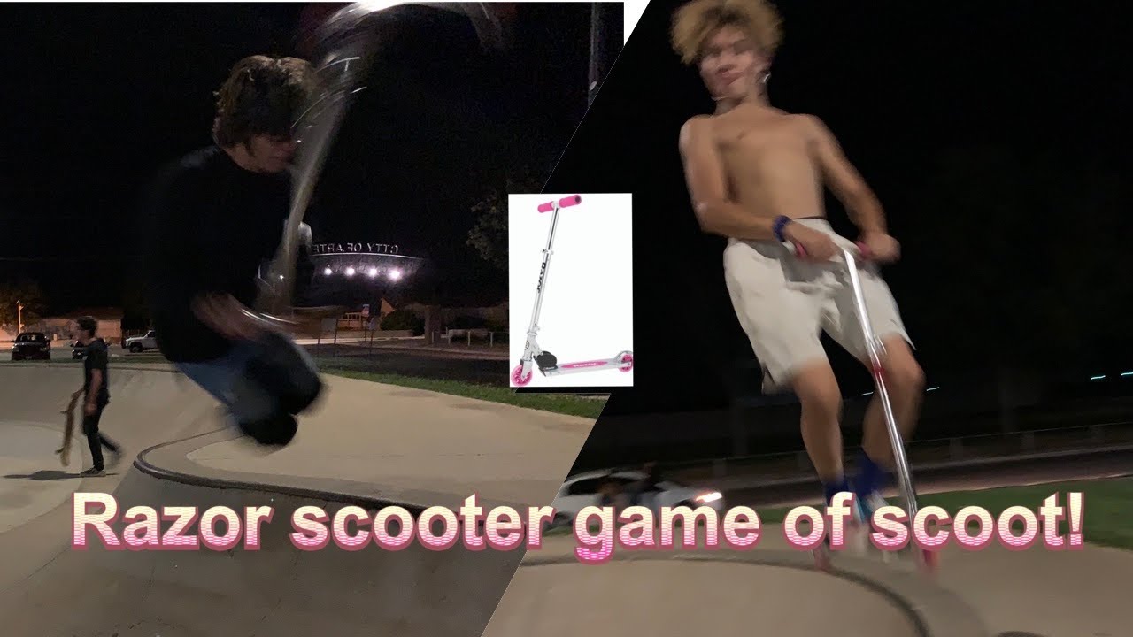 RAZOR Scooter game of SCOOT! | MobSquad