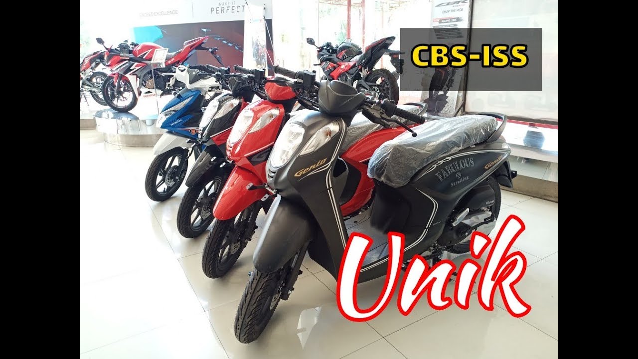 Honda Genio CBS-ISS 2019 (Fabulous Matte Black) - Ada ISS, pilih ini atau Scoopy ??