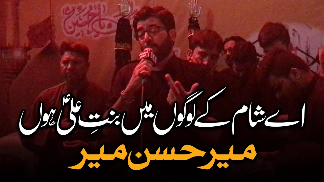Aye Shaam Kay Logon Main Binte Ali Hoon | Mir Hasan Mir | AM Records | Bibi Zainab Noha