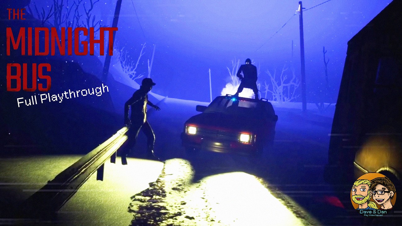 Something wants to eat me! | The Midnight Bus Full playthrough. ( Retro Horror PSX )