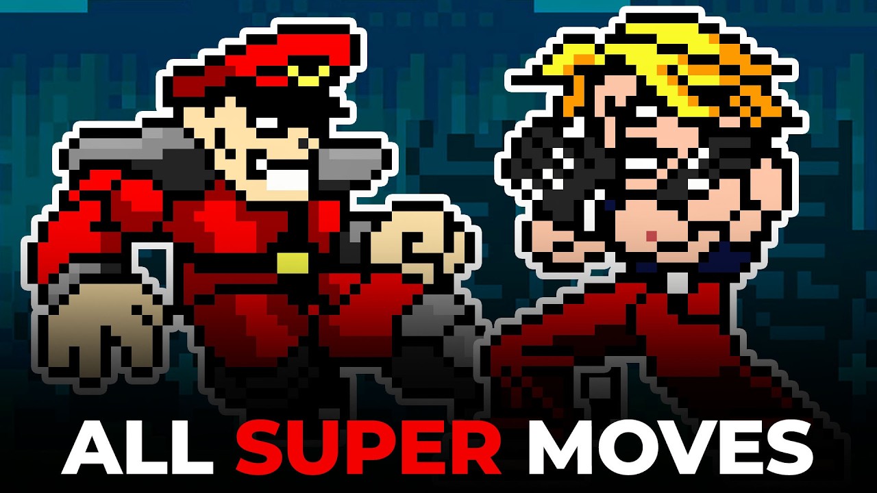 ALL SUPER MOVES TUTORIAL - SNK vs. Capcom 2: Rivals (Fangame)