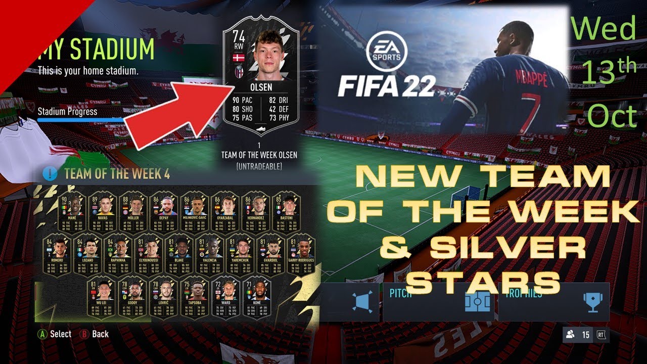 Fifa 22 | Insane New Team Of The Week & New Silver Star & Road To The Knockout Promo!