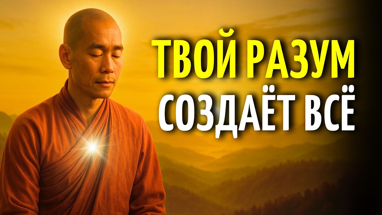 Сила твоих МЫСЛЕЙ: Вот как ты СОЗДАЁШЬ своё БУДУЩЕЕ | Буддийская Мудрость