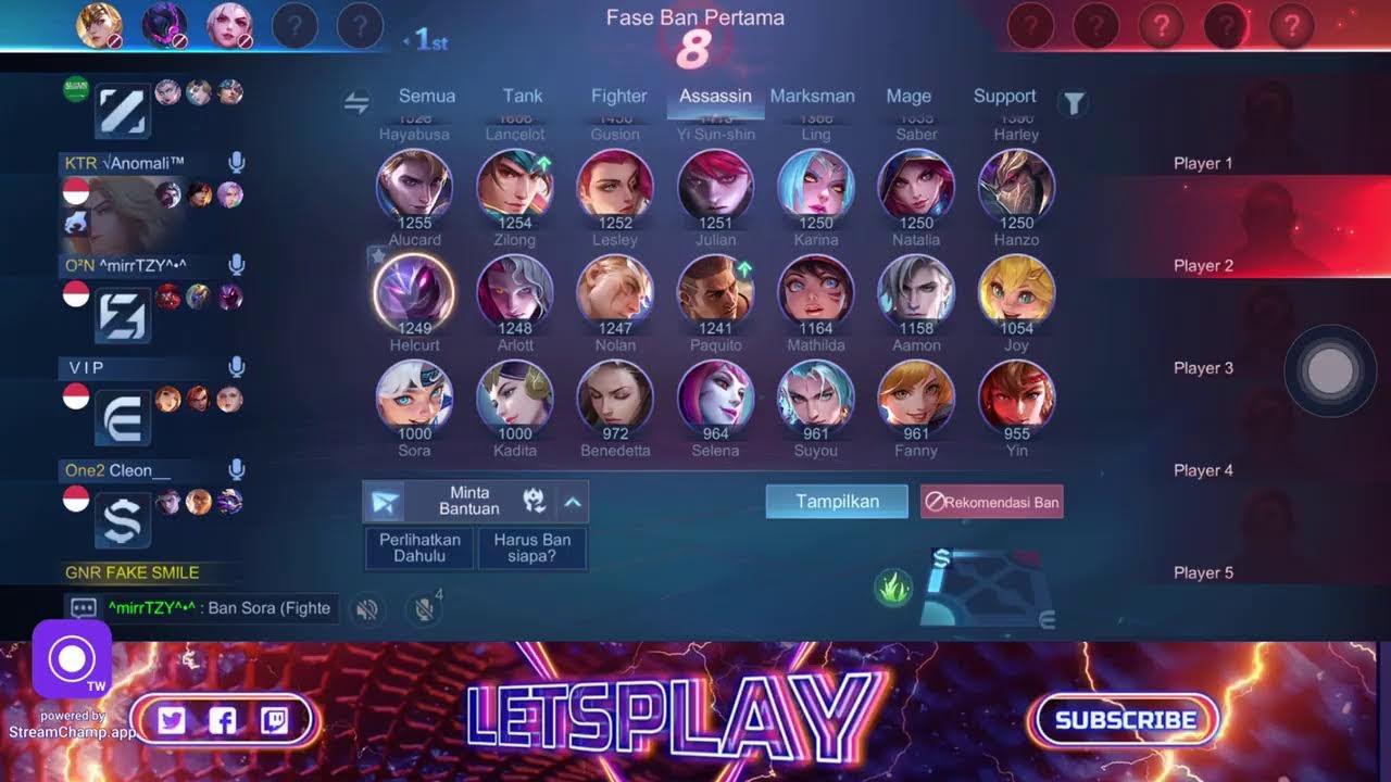 🔴 Open Mabar join live