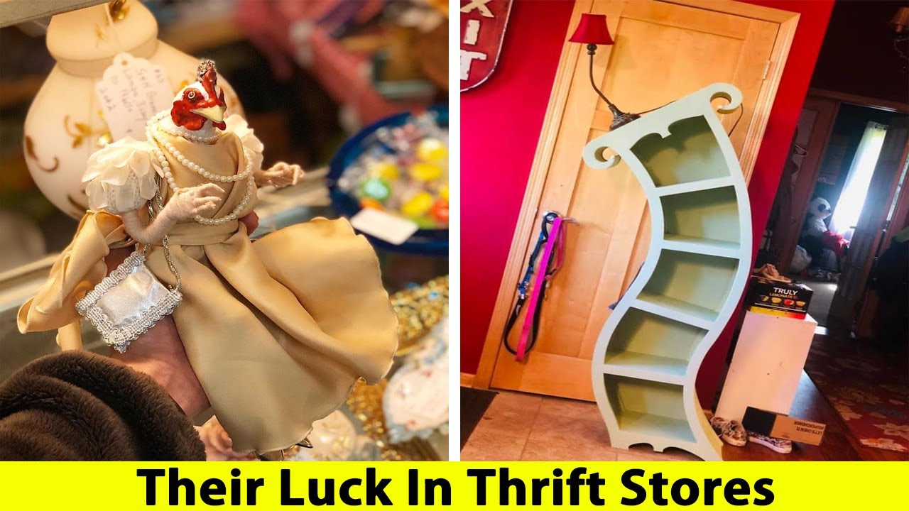 Times People Couldn’t Believe Their Luck In Thrift Stores