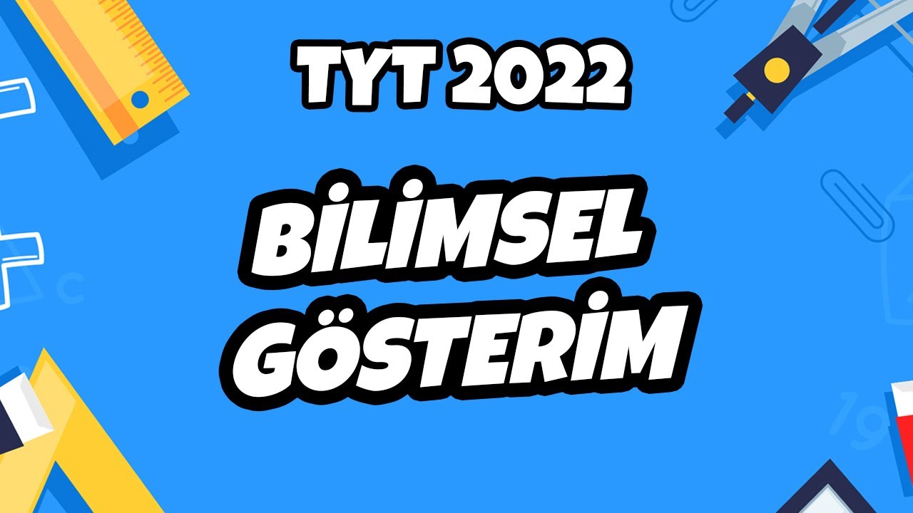 Üslü Sayılarda Bilimsel Gösterim | TYT Matematik 2022 #hedefekoş