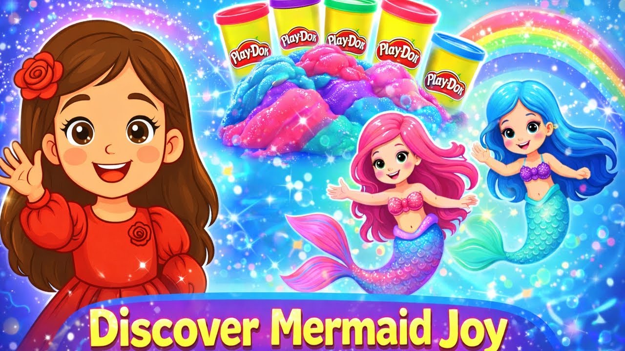 Discover Mermaid Joy with Play-Doh – Unboxing Dolls, Magical Tails & Drawing Fun