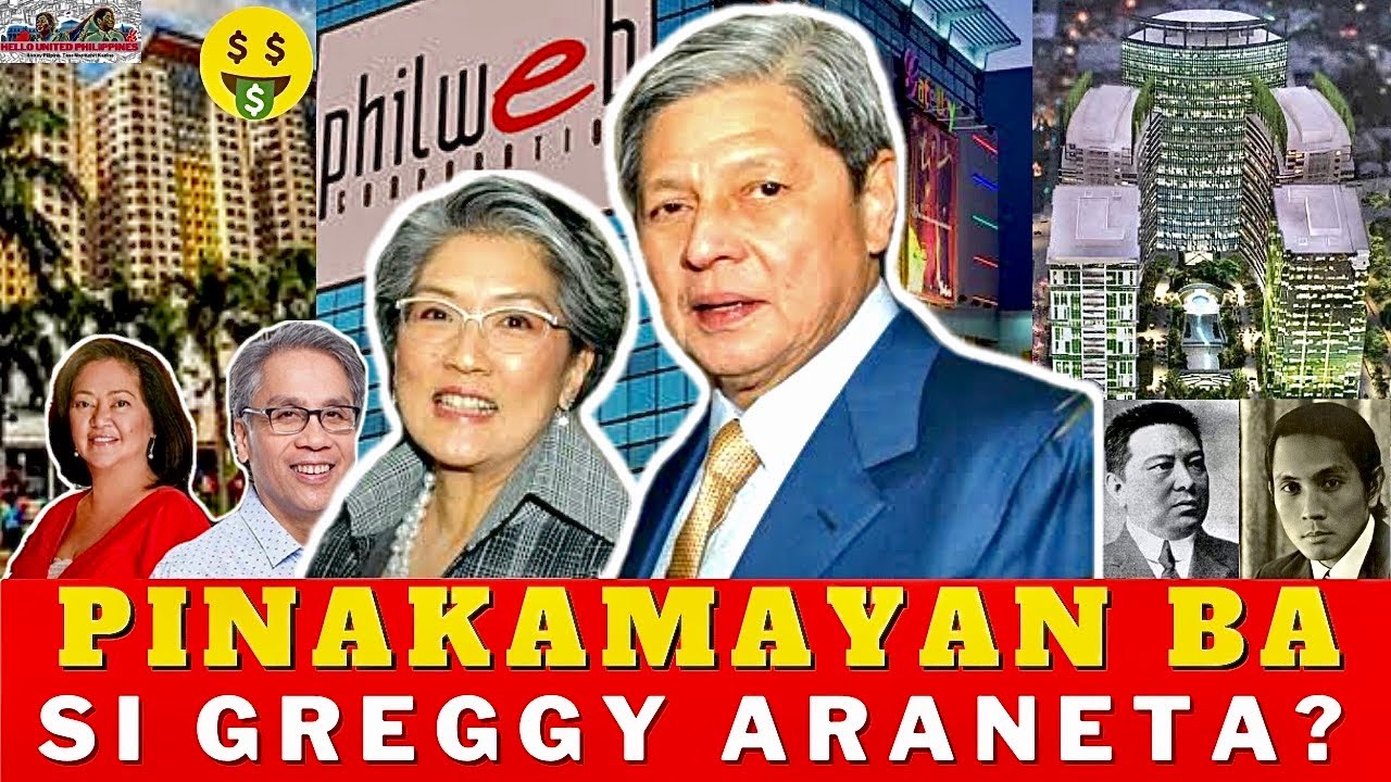 GRABE! Ganito pala KAYAMAN si Greggy Araneta, asawa ni Irene Marcos - family history & weath