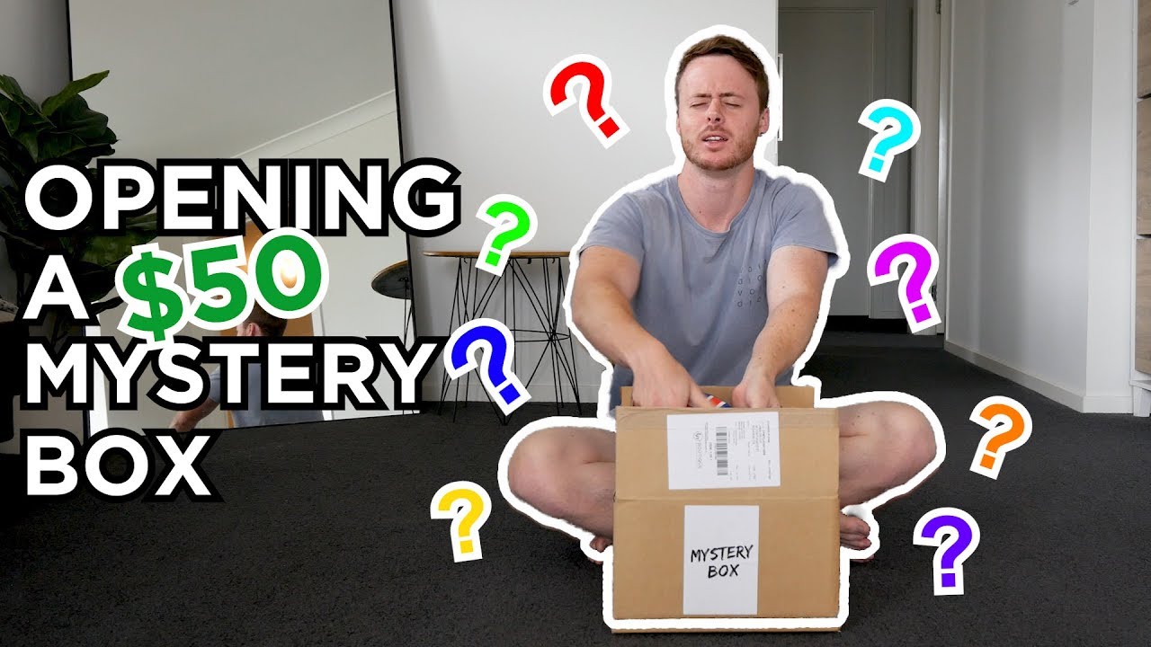 OPENING A $50 MYSTERY BOX FROM EBAY