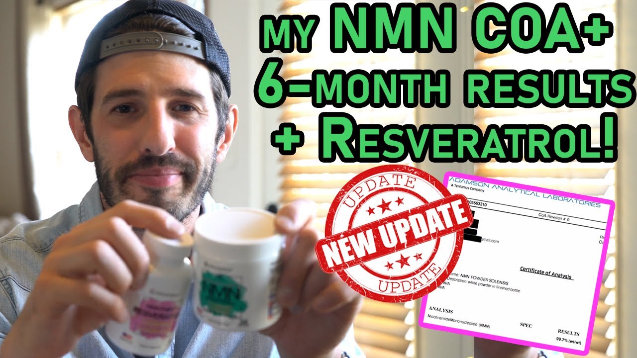 NMN and Resveratrol Review - My 6-month results w/ Solensis (+ I got my NMN tested!!!)