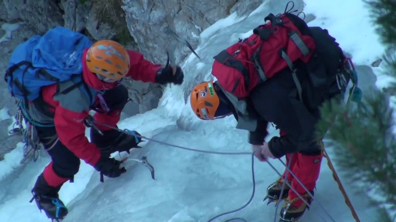 Slap pod Sušico, Logarska dolina - ice climbing
