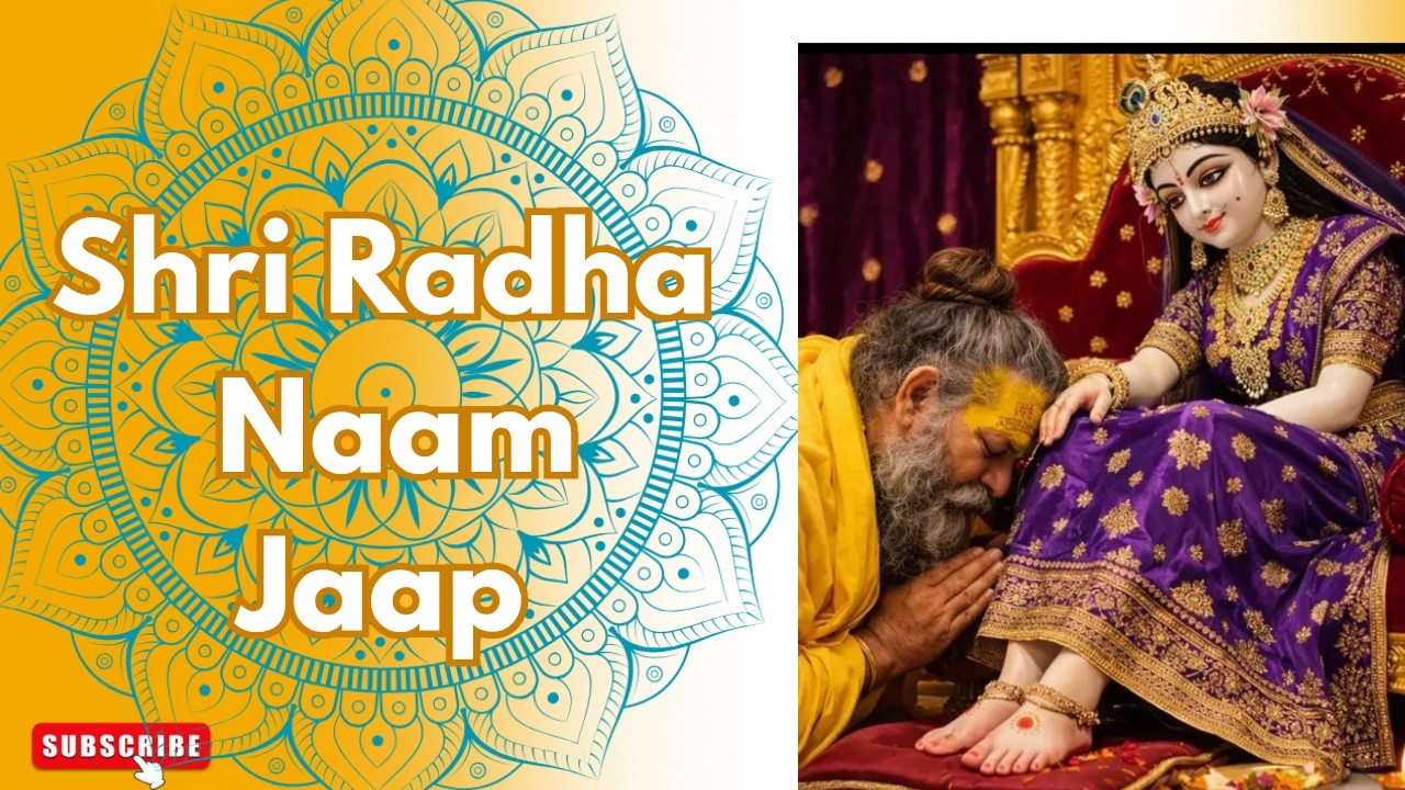 Radha Jap 35 Min Nonstop | Powerful Vibration for Love, Calm & Blessings
