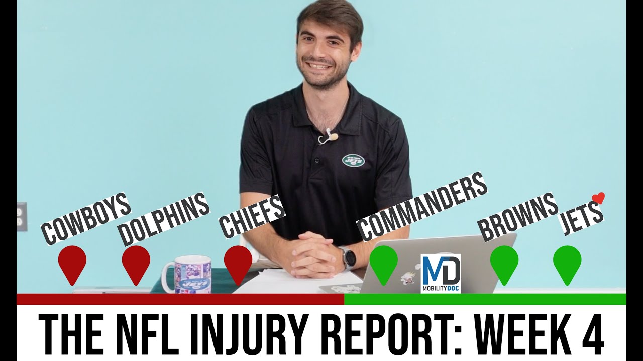 NFL Injury Report Summary | Week 4: Lawrence's Lisfranc Injury Explained!