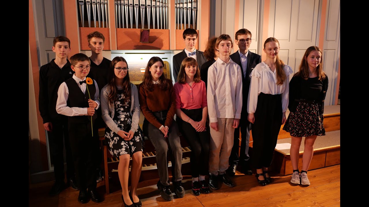 Společný varhanní koncert žáků ZUŠ JMK