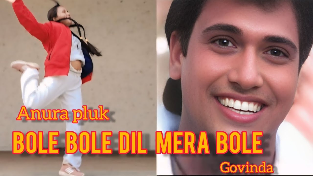 Bole bole Dil mera bole | Shola aur sabnam | Govinda & Divya bharti | Anura pluk