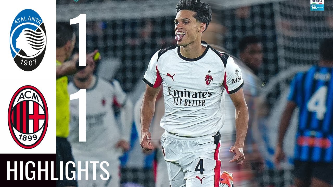 Atalanta vs AC Milan | 1-1 | Highlights and Goals - Serie A Round 9