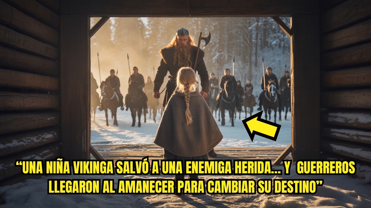 Una niña vikinga salvó a una enemiga herida… y guerreros llegaron al amanecer