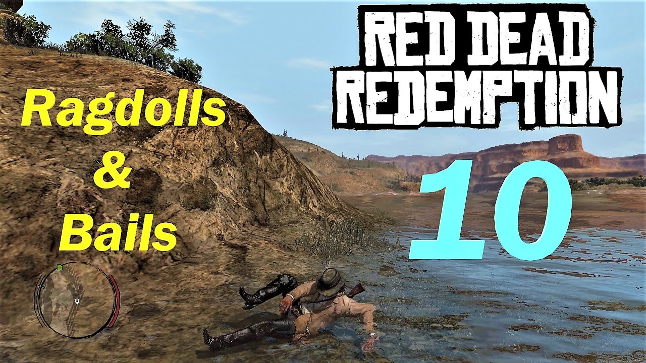 Red Dead Redemption - Ragdolls & Bails 10 ( Euphoria Showcase )
