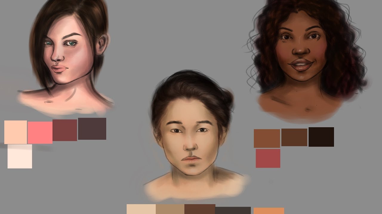 Dicas de como pintar qualquer tipo de pele/ não deixando o asiático com cara de demônio