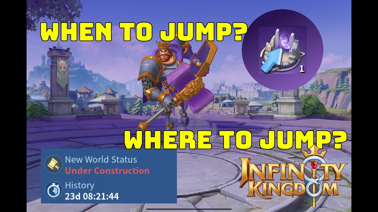 How Jumper accounts work in Infinity Kingdom (logistics)