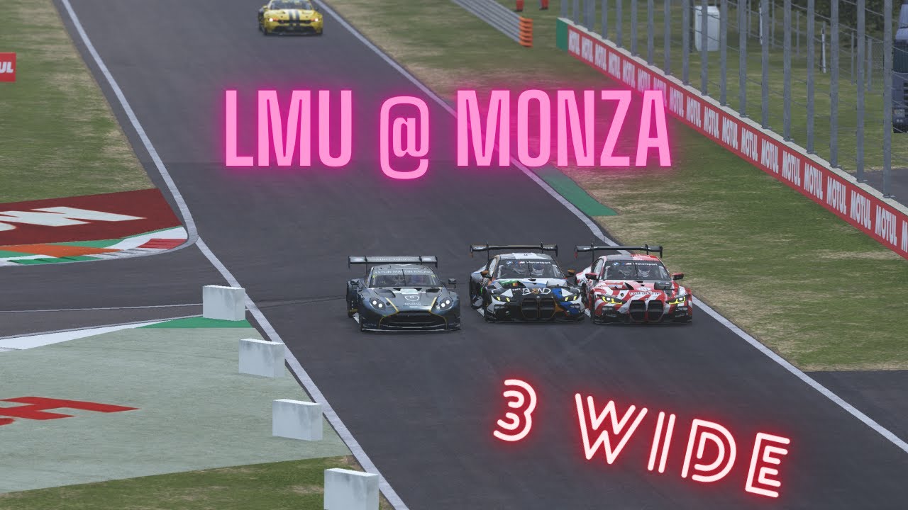 Le Mans Ultimate @ Monza GT3 & Hyper Cars