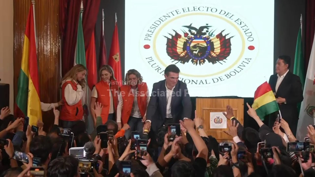 Centrist Rodrigo Paz wins Bolivia's presidential runoff, topping right-wing rival