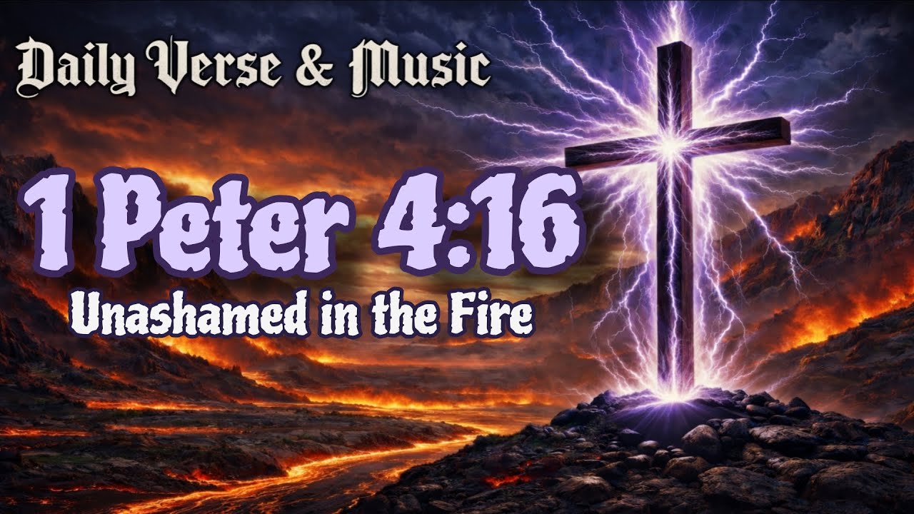 Unashamed in the Fire–Christian Gothic Metal|Daily Verse|1 Peter 4:16|NovaLumen|YouVersion Bible App