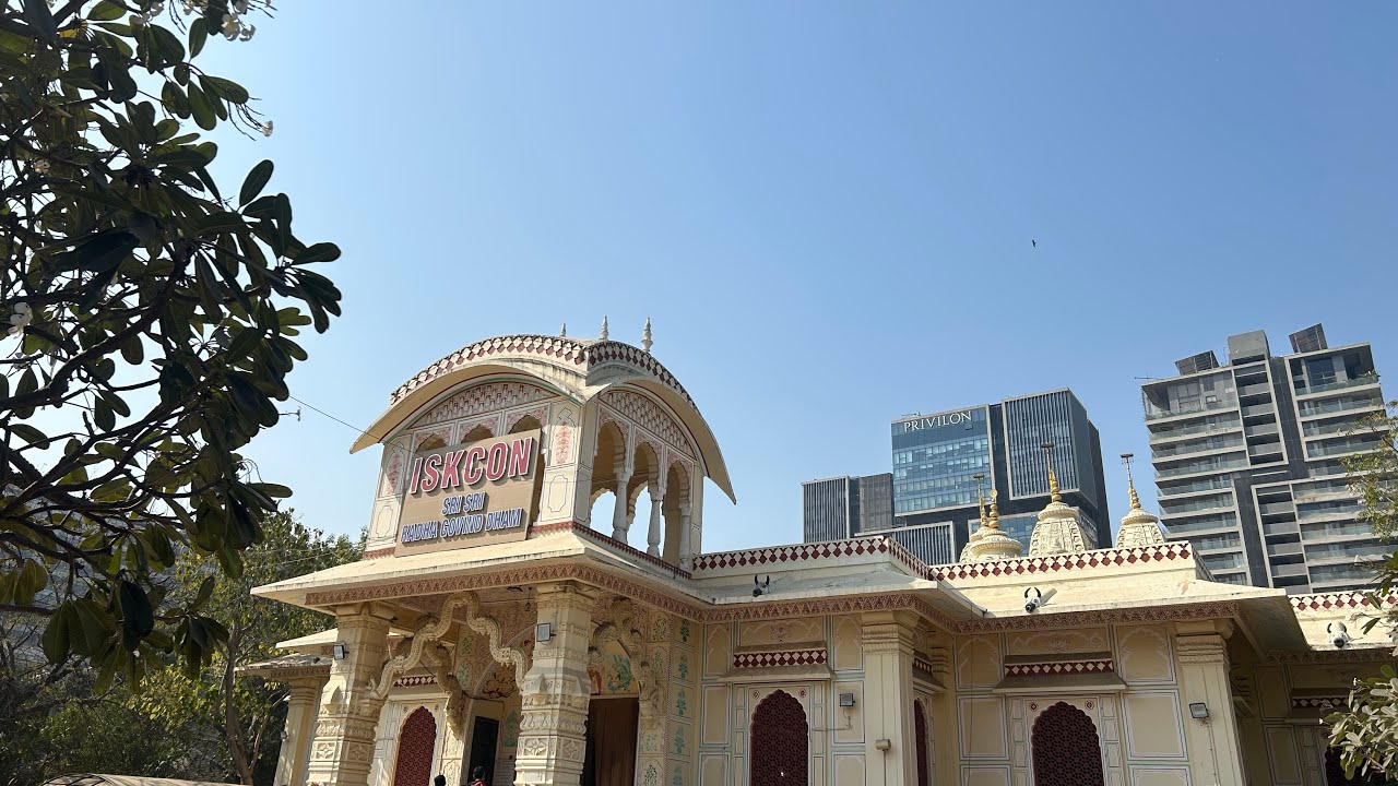 Aaj hum Gye Ahmdabad ke iscon mandir || lamba mandir 🛕 