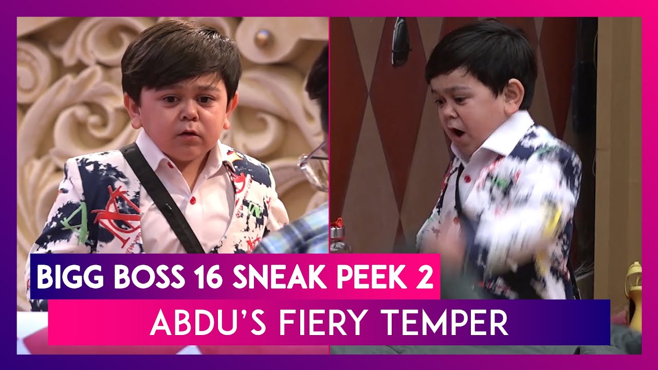 Bigg Boss 16 Sneak Peek 2 | Nov 6 2022: Abdu Rozik Loses His Cool As Archana Gautam Breaks Rules