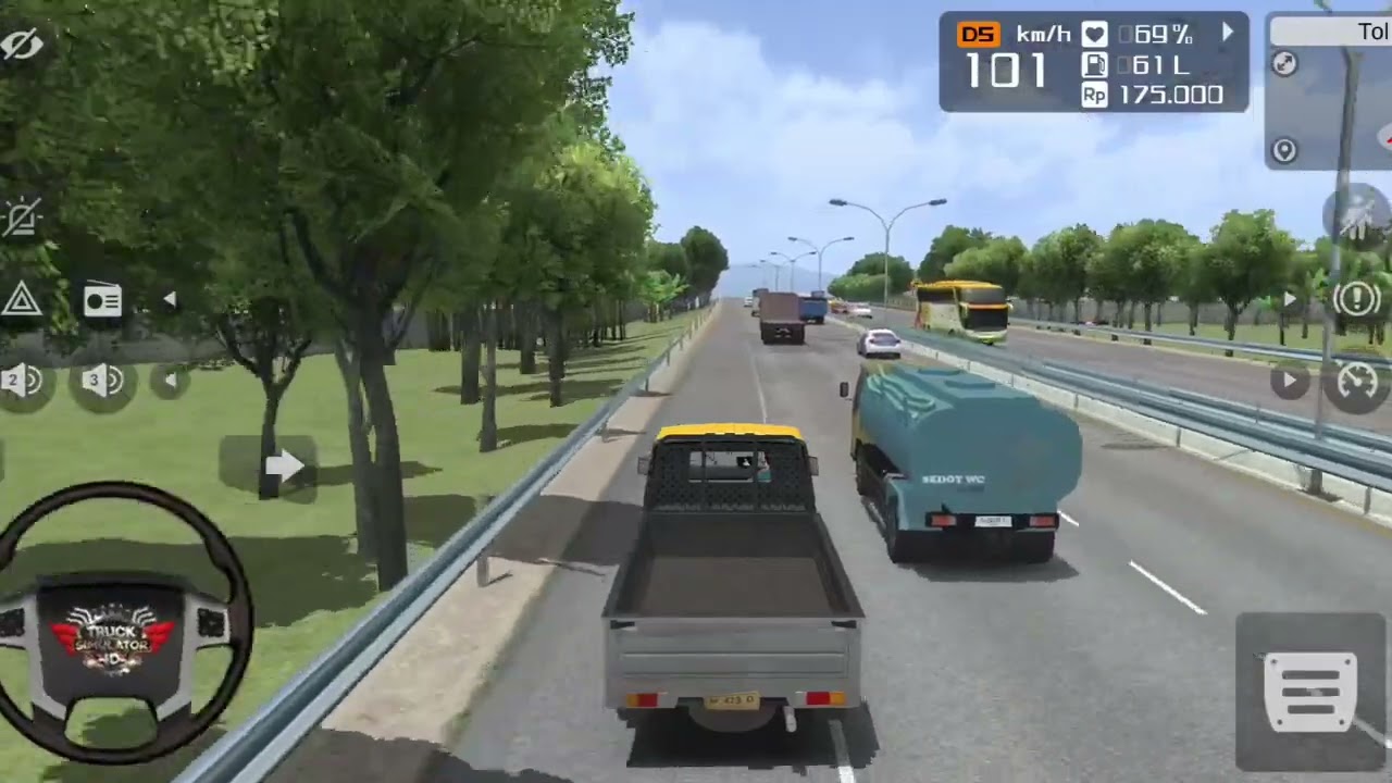 Drive Truck simulator game / gaming video / Racing / 4 wheeler parking / 