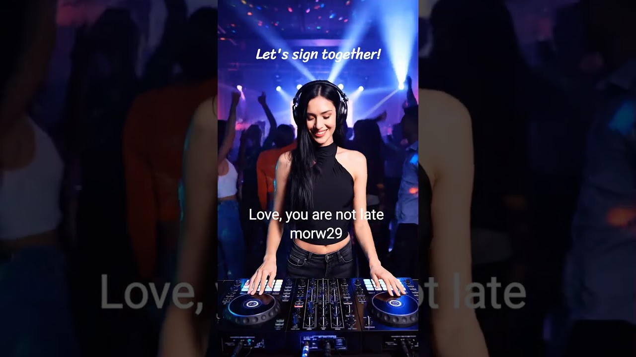 Love, you are not late #music #new #dj #melodictechno #progresivehouse 