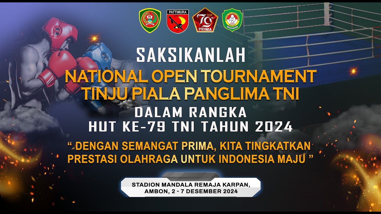 NATIONAL OPEN TOURNAMENT TINJU PANGLIMA TNI