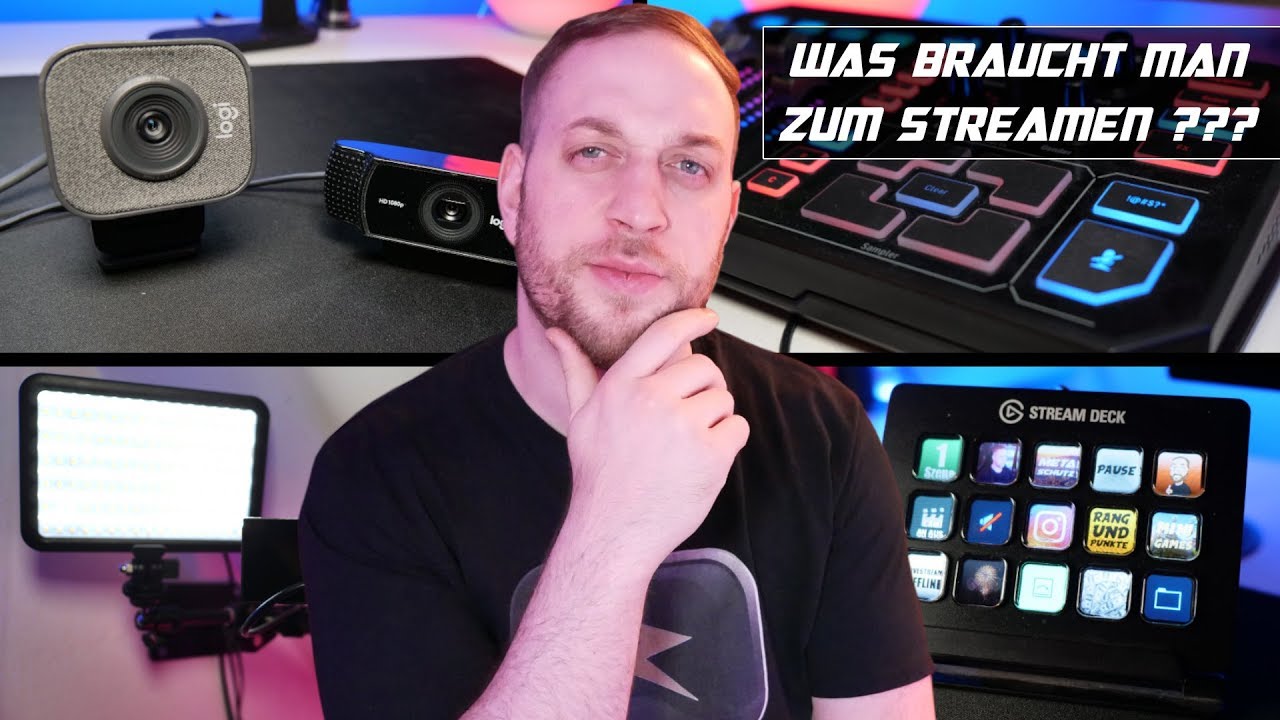 Was braucht ein Streamer an Equipment??? Die wichtigsten Produkte im Vergleich!!!