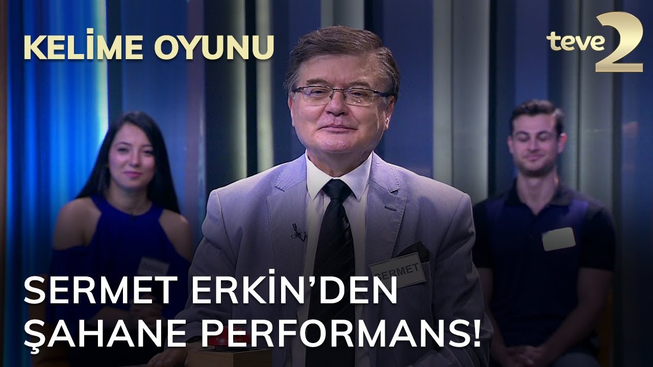 Kelime Oyunu: Sermet Erkin’den şahane performans!