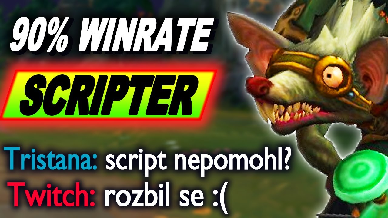 Potkal jsem 90% Winrate Twitch Scriptera.. jak moc dobře hrál?
