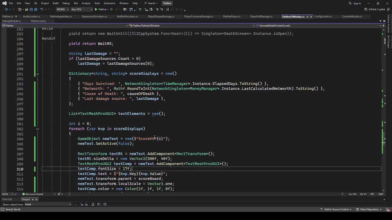 Flatline - Schedule I Mod Development