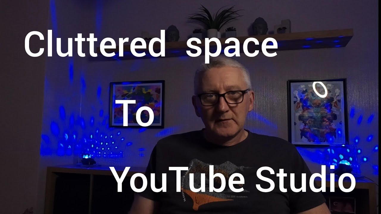 Cluttered space to YouTube Studio | Starting YouTube Chat | DJI action 4 