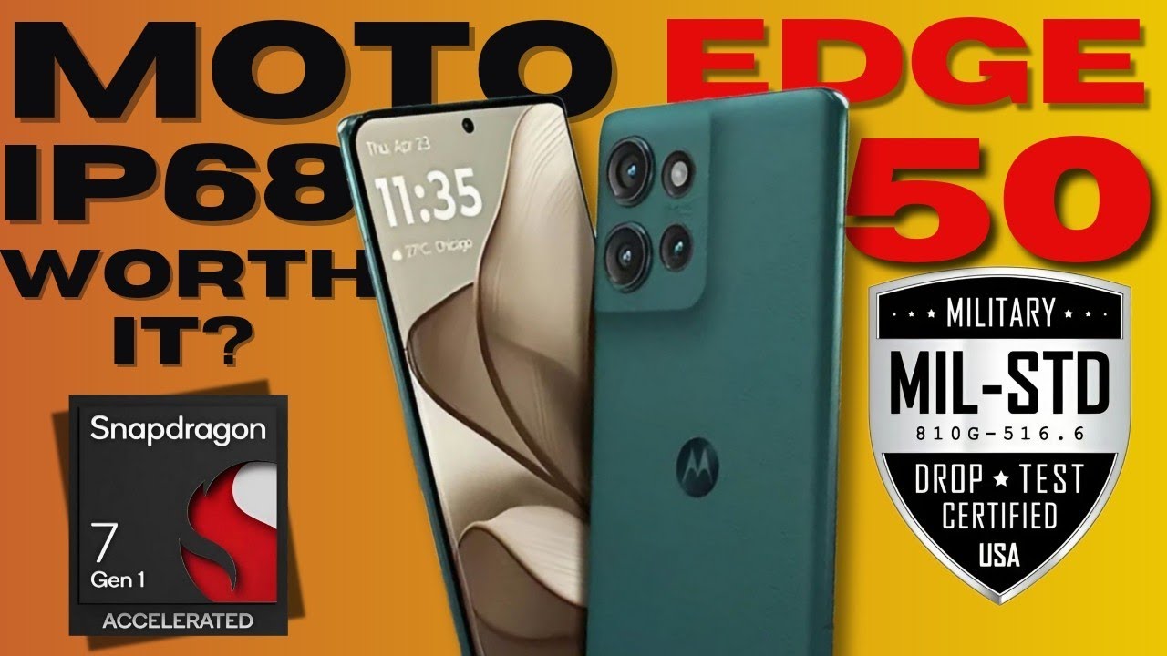 Unbreakable? Meet the Rugged Moto Edge 50 Mil810H! || By @techaquarium047