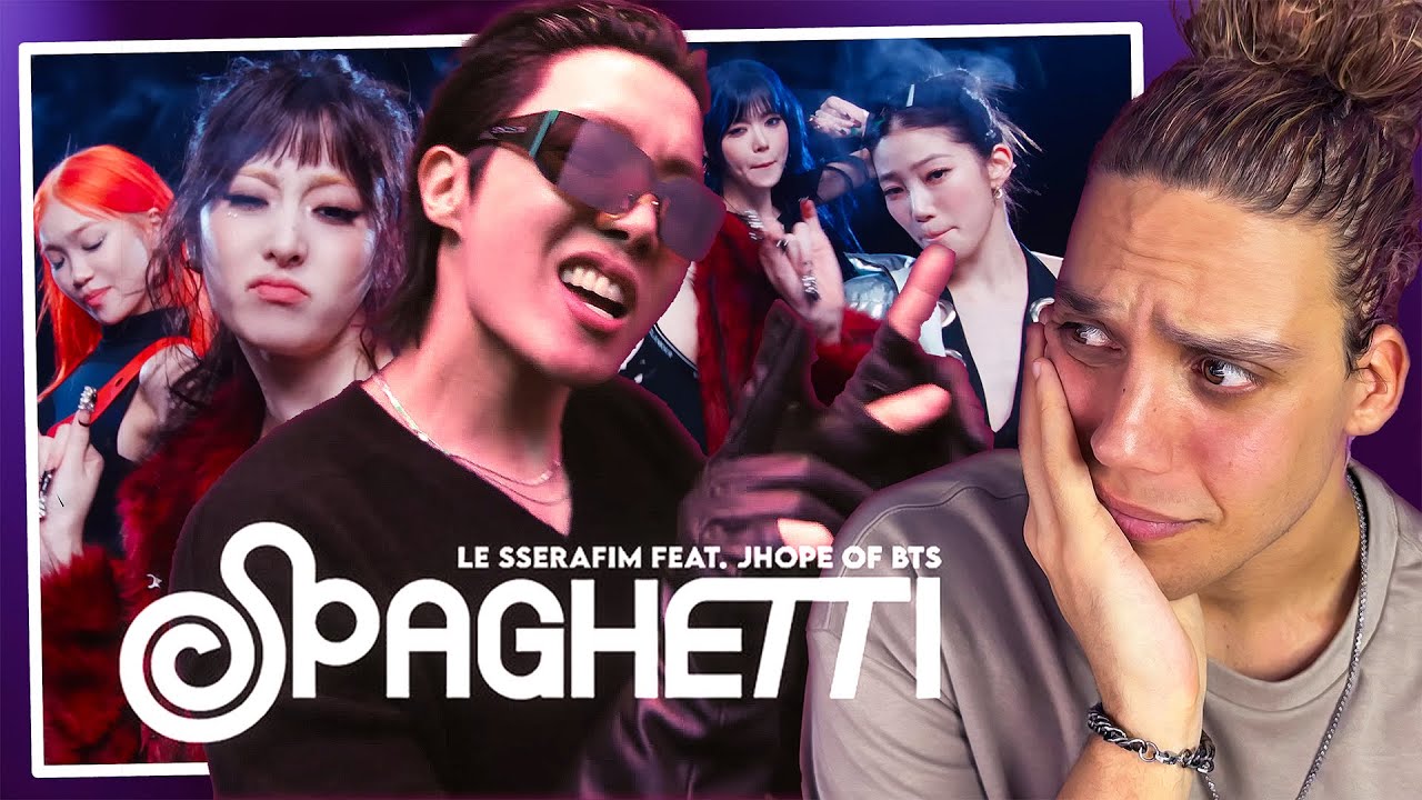 ME COLAPSAN EL CEREBRO! | LE SSERAFIM y J-Hope - 'Spaghetti' (Reaccion) | Fede Sicaro