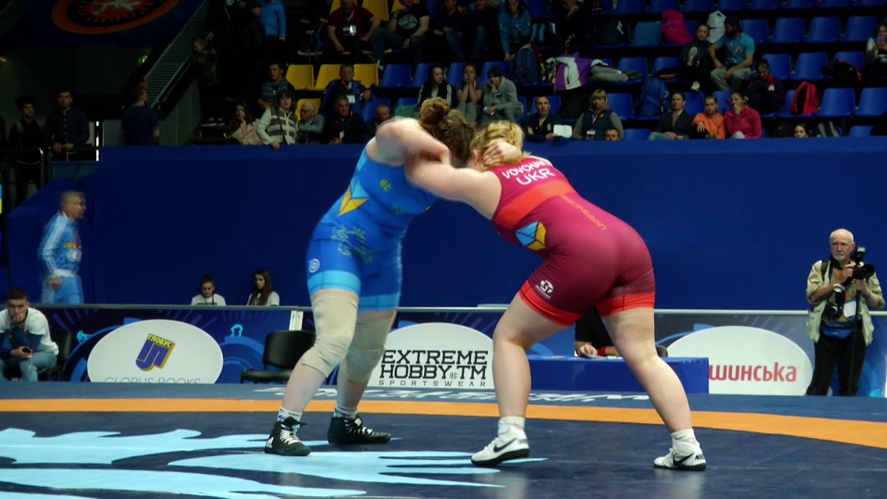 WW 76 kg ROMANA VOVCHAK (UKR) - ANASTASIIA SHUSTOVA (UKR)