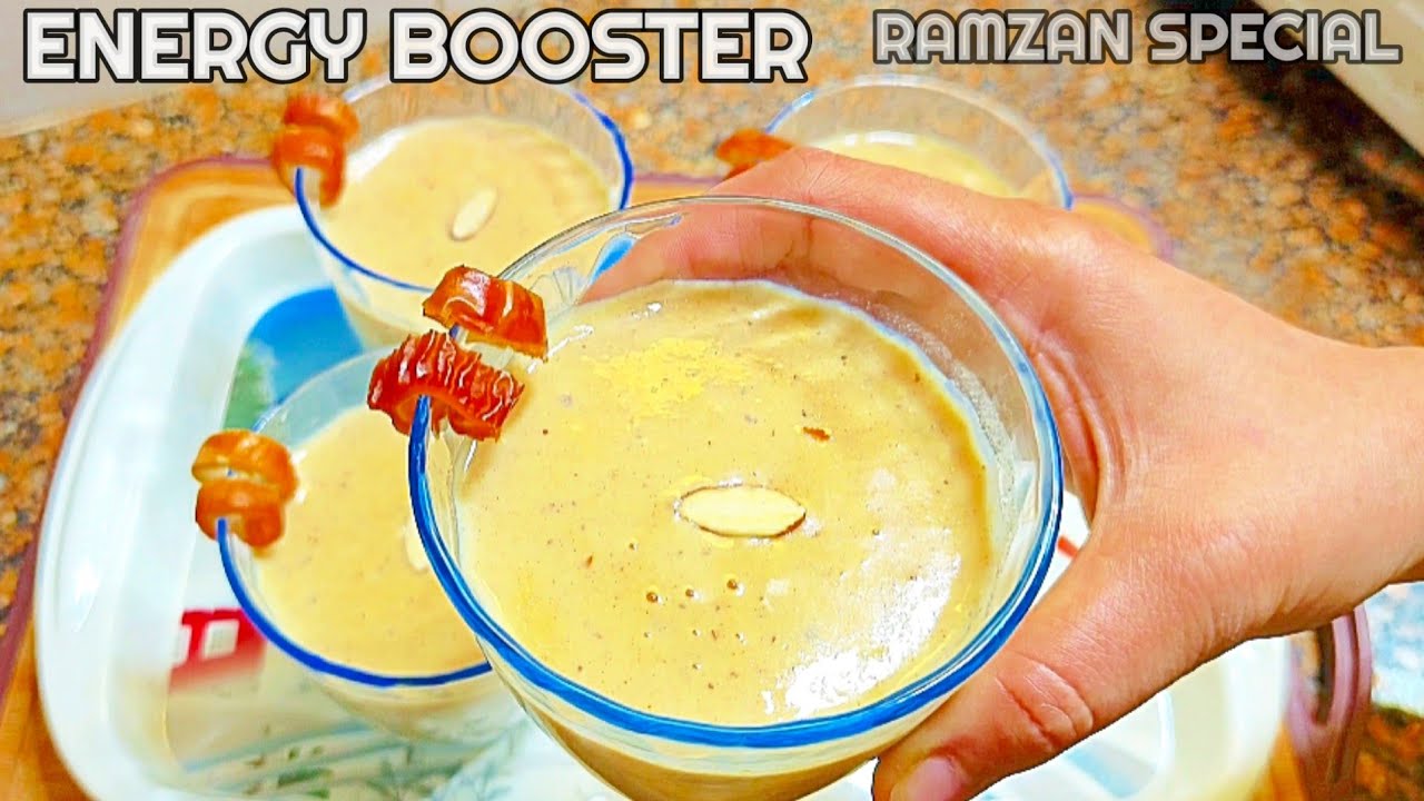 Dates & Almond Sharbat Ramadan Special Recipe | khajoor Badam Ka Milk Shake | Cooking With Ruhma