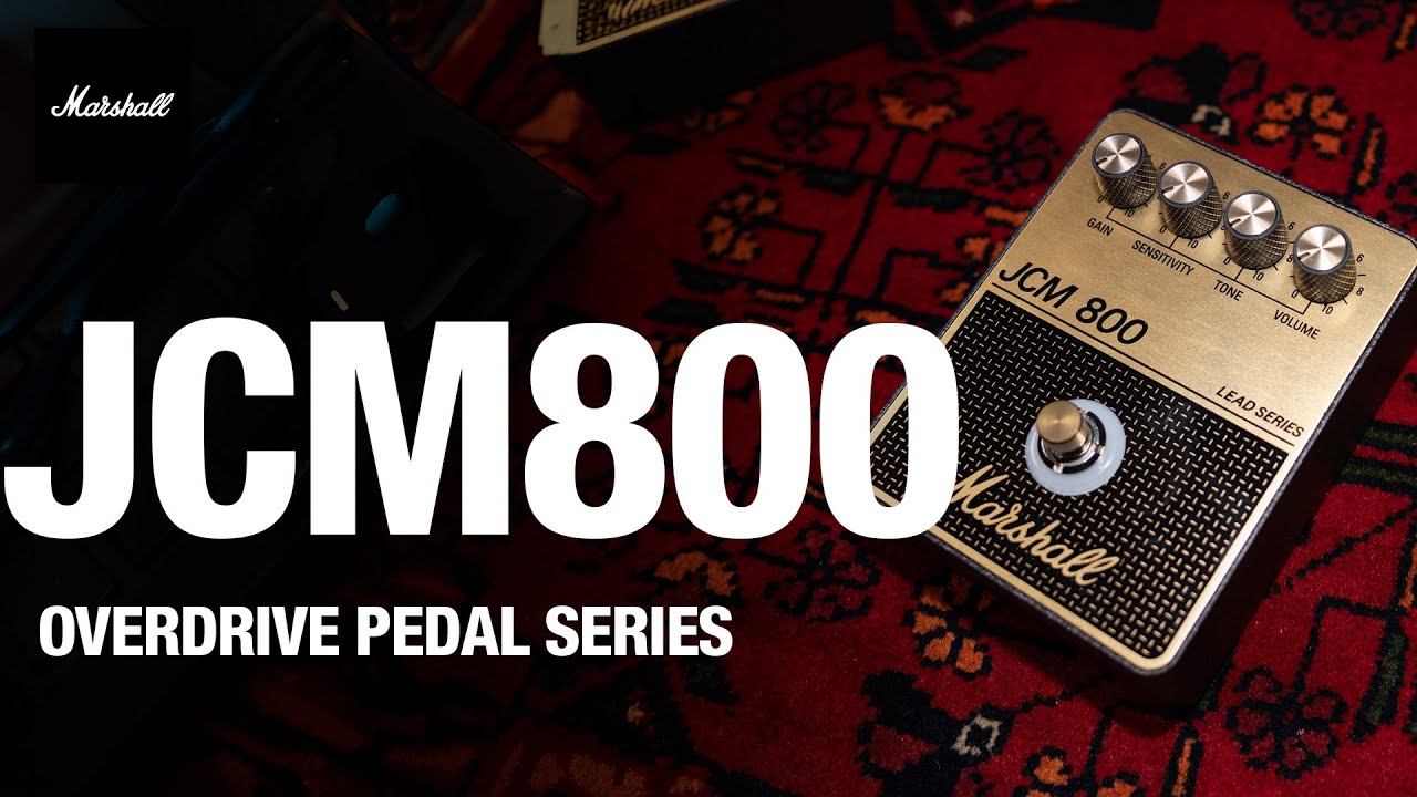 Официальная демонстрация педали JCM800 | Педали Overdrive | Marshall